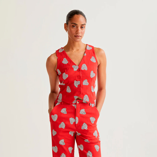 Chaleco-estampado-Harmony-Red