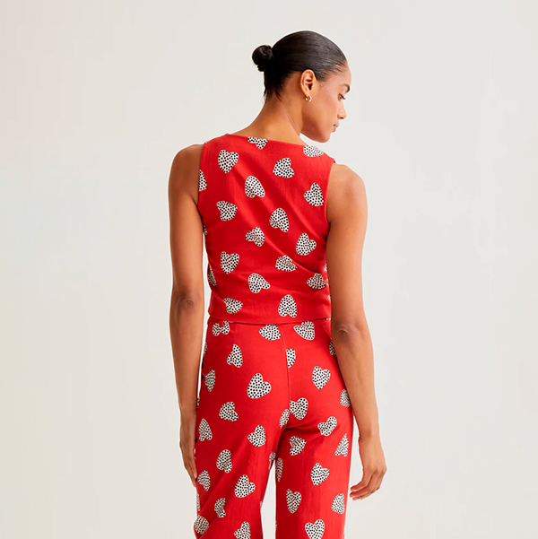 Chaleco-estampado-Harmony-Red