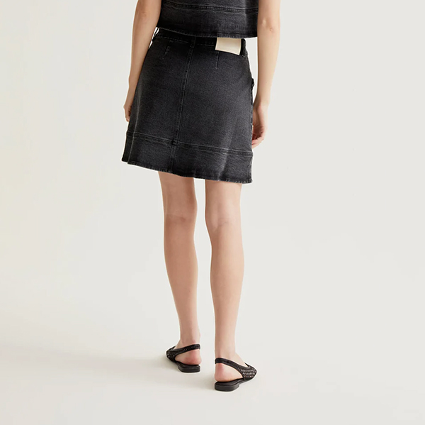 Falda-vaquera-negra-volantes