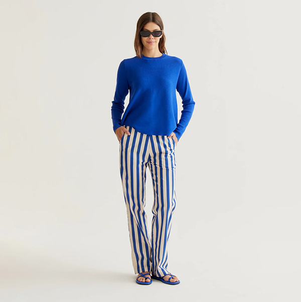 Pantalón-estampado-Bamboo-Blue