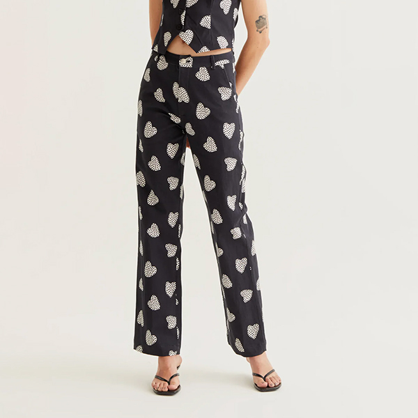 Pantalón-estampado-Harmony-Black