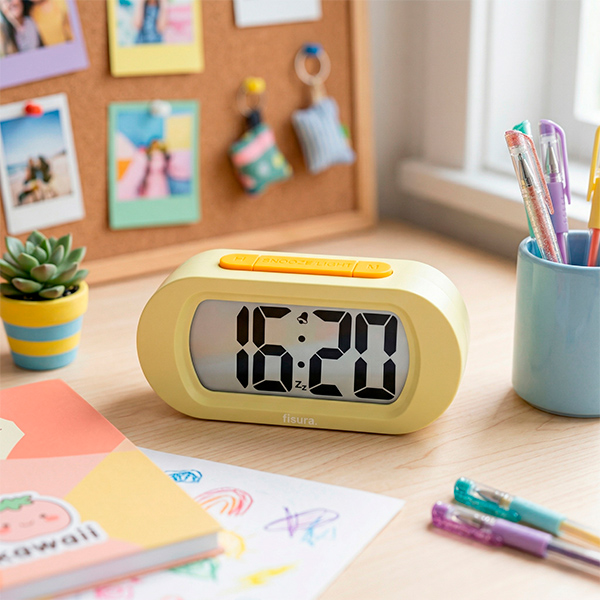 Reloj gummy amarillo