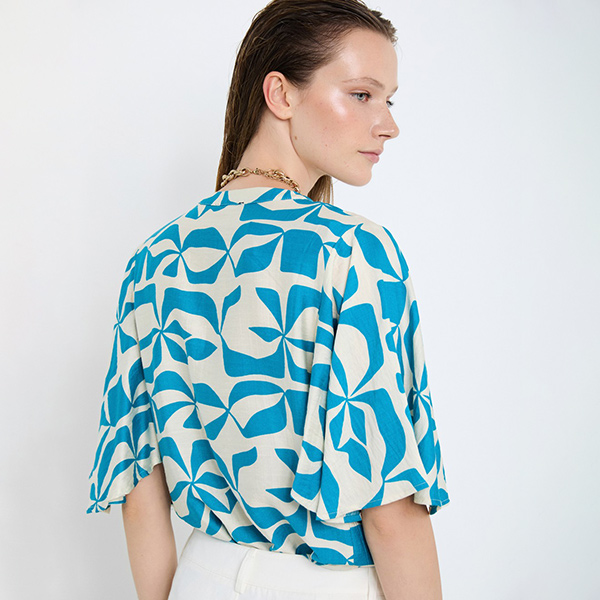 Abstract Print Shirt Bonnie