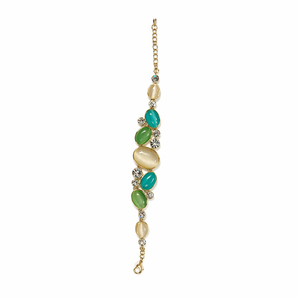 Brazalete Pedreria Ovalada