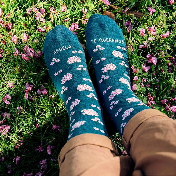 Calcetines Abuela Flores