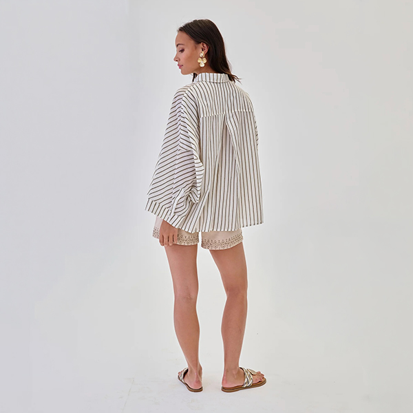 Camisa Oversize Rayas