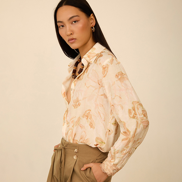 Camisa estampado floral Nut