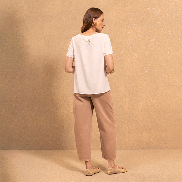 Camiseta Bege Alhambra