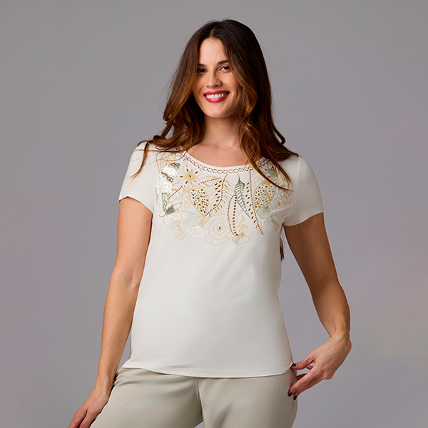 Camiseta Loto Blanco