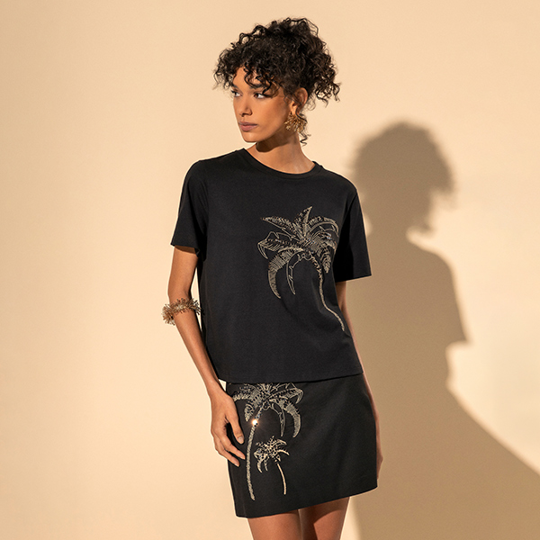 Camiseta Preto Reativo