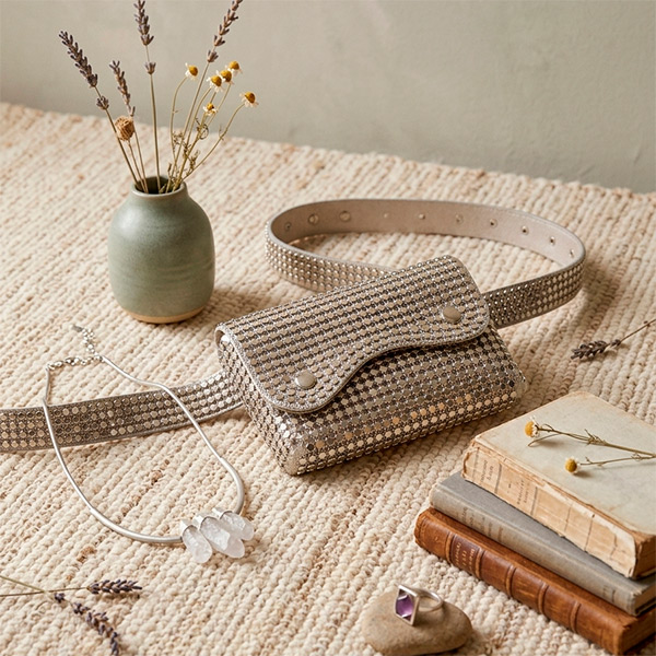 Cinturón riñonera Silver