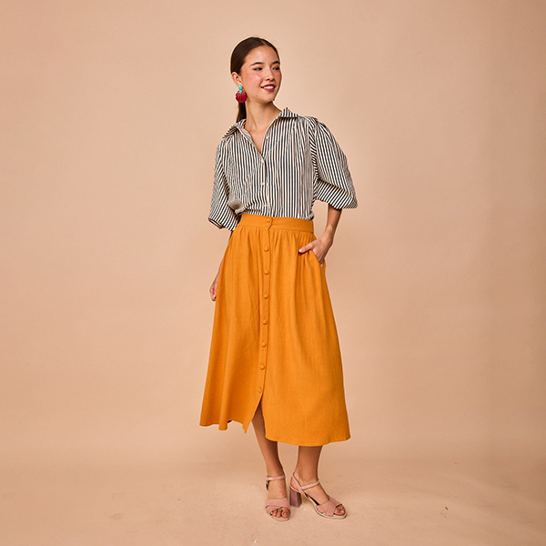 Falda-Castro-Mostaza