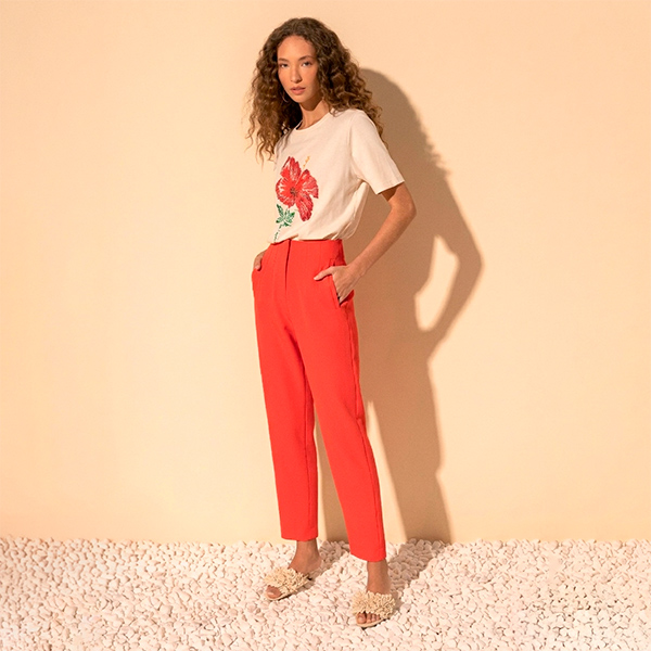 Pantalón Vermelho Clair