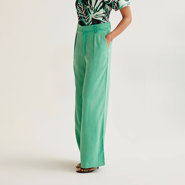 Pantalón-fluido-verde