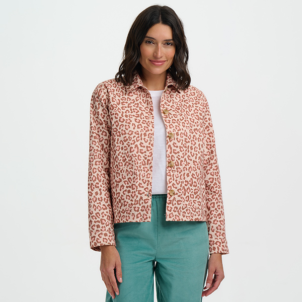 Pippa Jacket Leopard