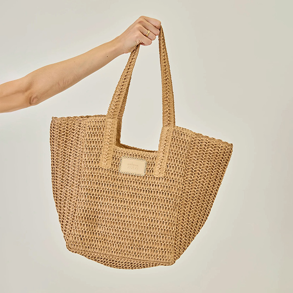 Shopper Rafia Hombro