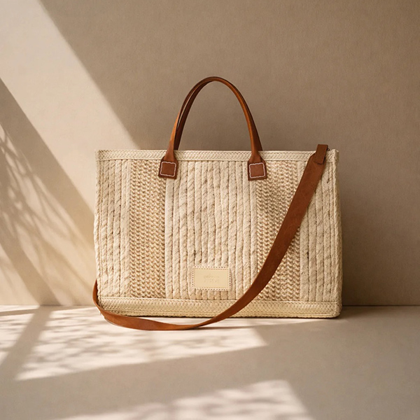 Shopper Rafia Mano