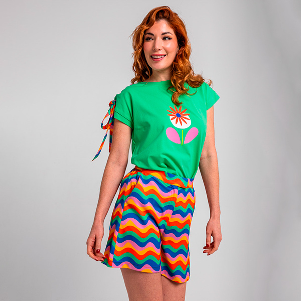 Short-Sastre-Échate-flores