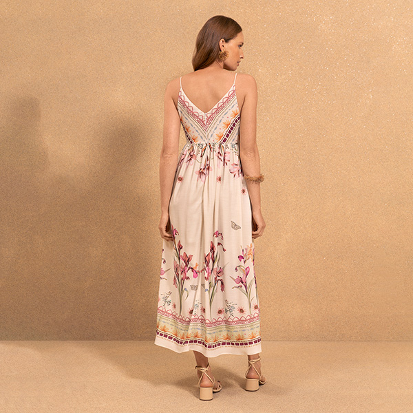 Vestido Bege Alhambra