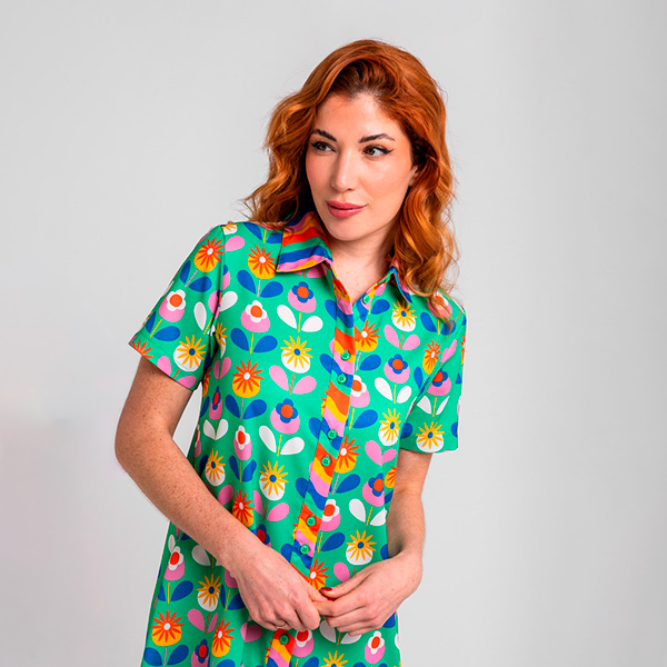 Vestido-Camisero-Mini-Floreciendo