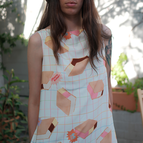Vestido Largo Cortes
