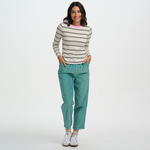 Vonnie Trousers Teal Cord