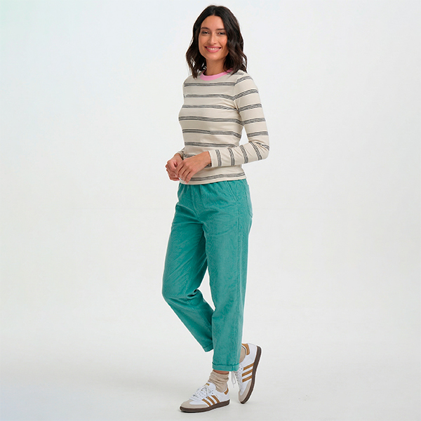 Vonnie Trousers Teal Cord