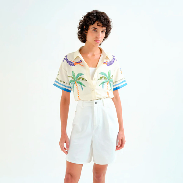 Camisa-Palm-&-Mermaid