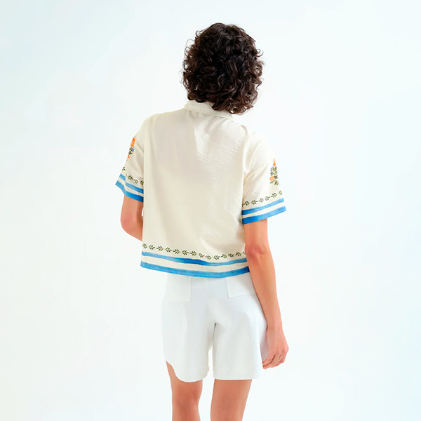 Camisa-Palm-&-Mermaid