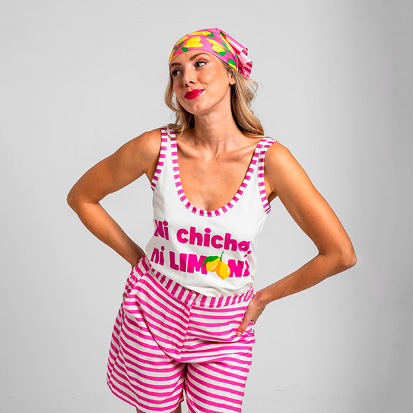 Camiseta-Tirantes-Blanca-Limoncello