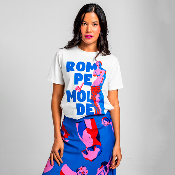 Camiseta-Unisex-blanca-Rompe-el-molde