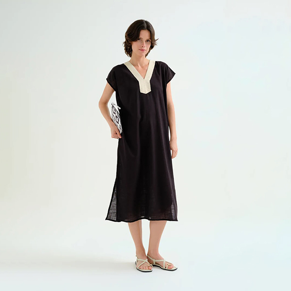 Kaftan-Largo-Negro