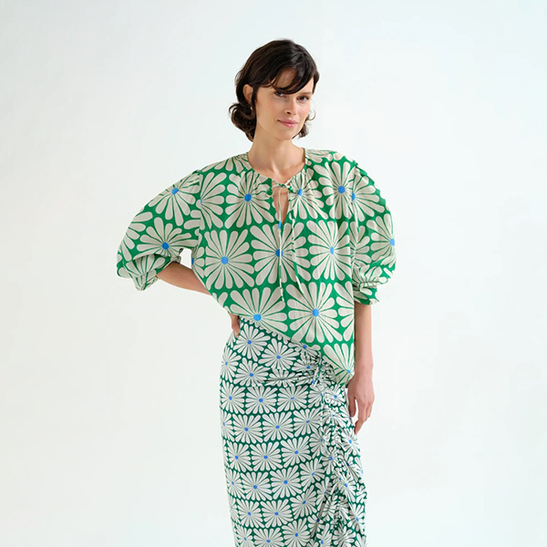 Top-Playero-Olive-Flower-Green