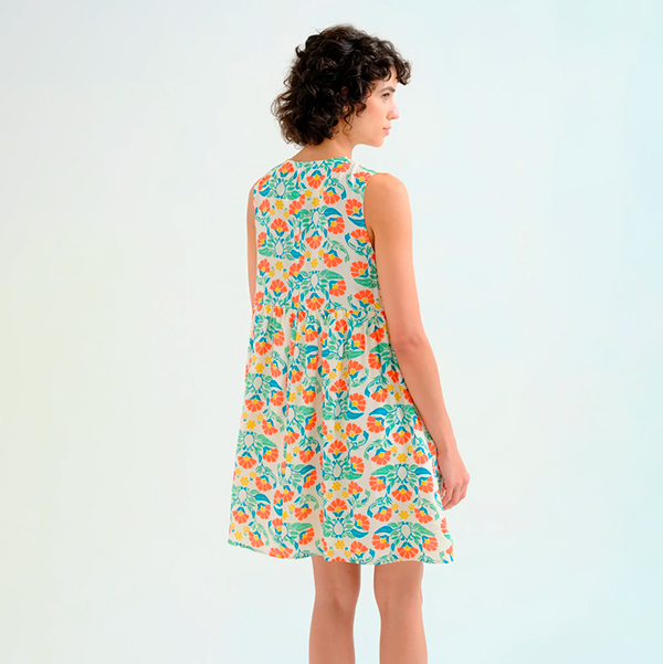 Vestido Corto Small Royal