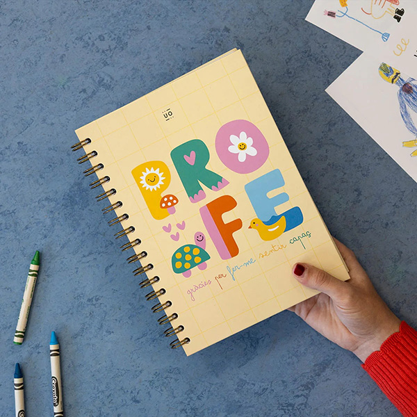 Libreta A5 Profe Gràcies