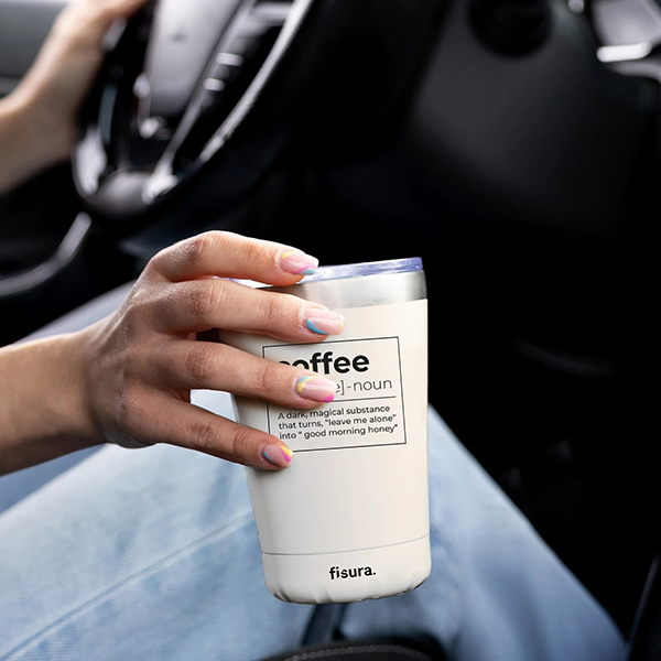 Vaso Termo Coffee Blanco