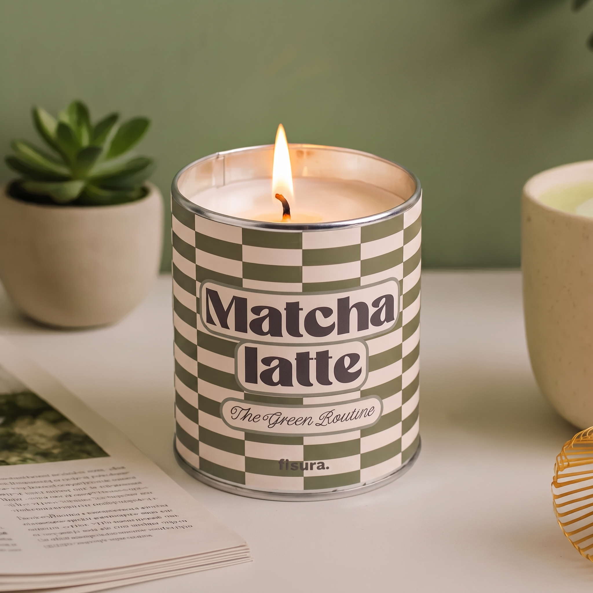Vela Metal Matcha Latte