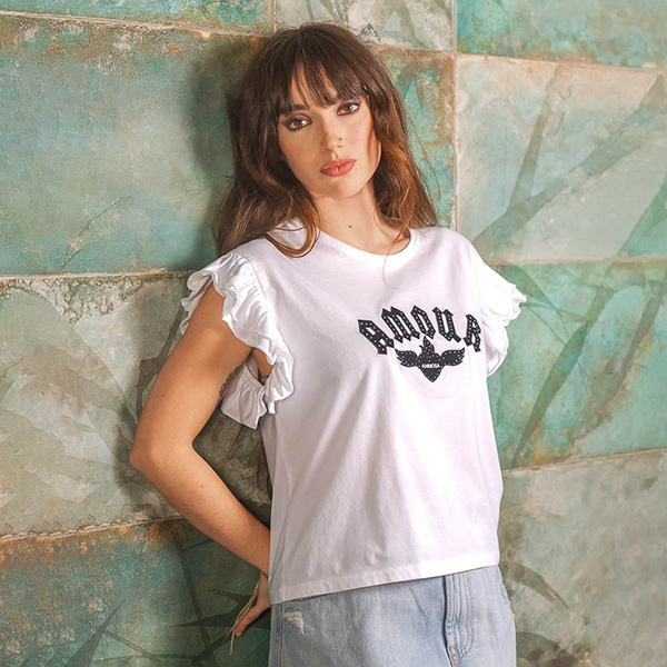 Camiseta Amour blanca