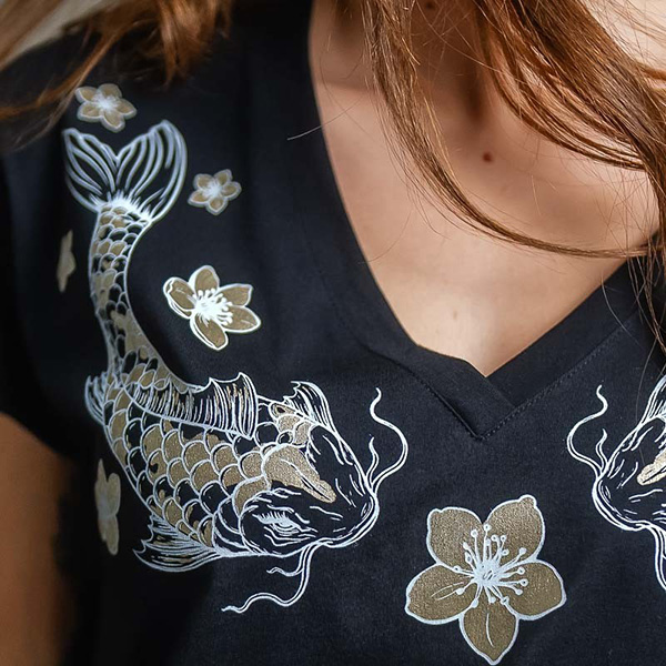 Camiseta Carpas Koi