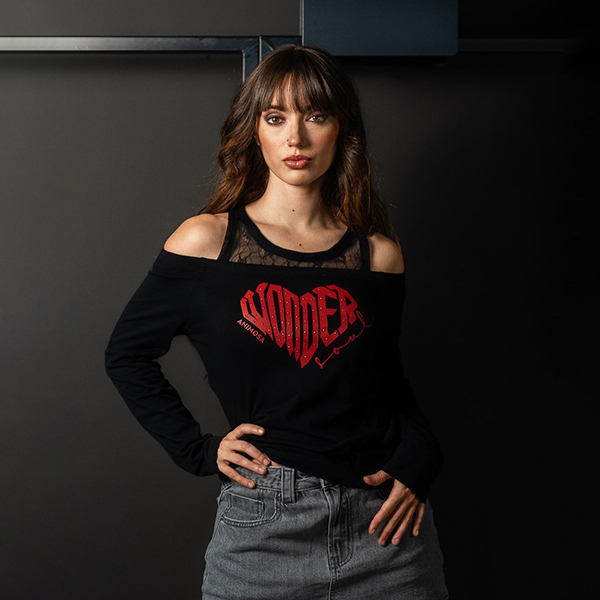 Camiseta encaje Wonder Soul