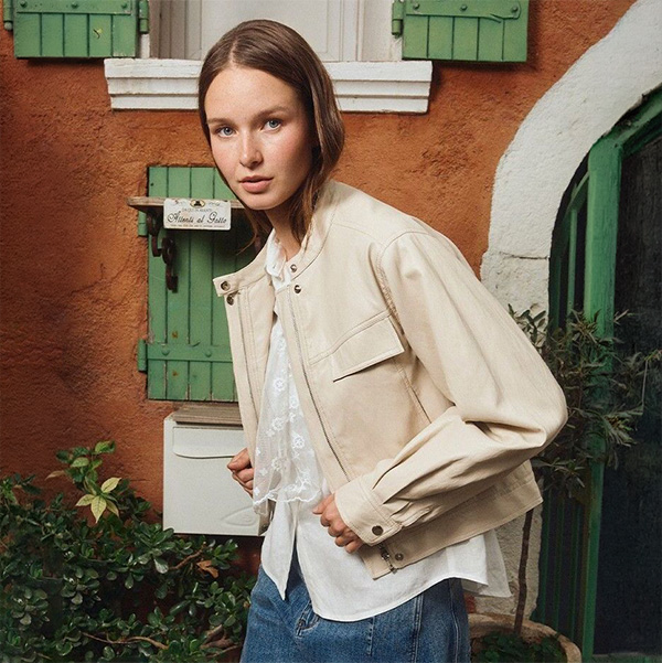 Chaqueta Beige