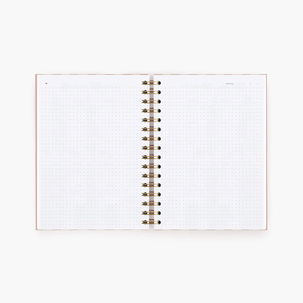 Cuaderno A5 Rayas Pink