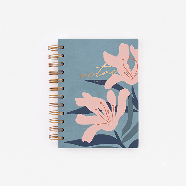 Cuaderno Mini Blue Bloom
