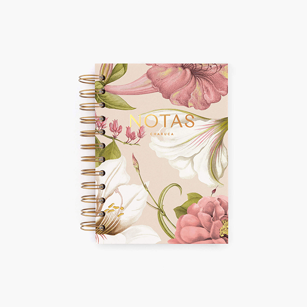 Cuaderno Mini Rayas Pink