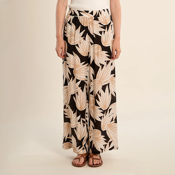 Pantalones Black Ava Plants