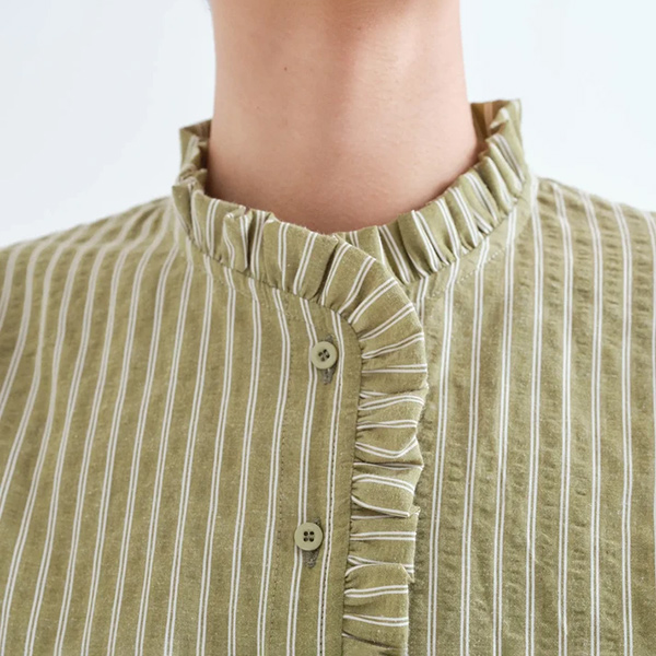 Camisa Rayas Verdes