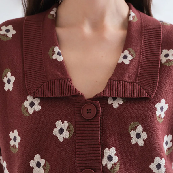 Cardigan Estampado Santini