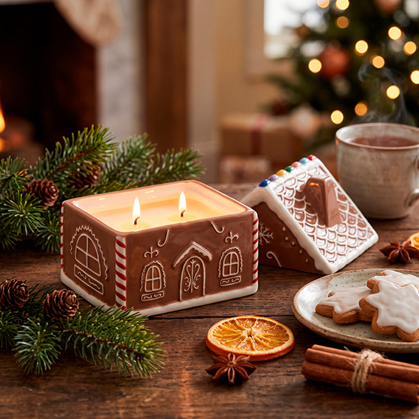Gingerbread Ceramic House